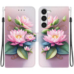 Custodia in pelle con disegno colorato per Samsung Galaxy S23 5G