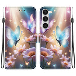 Custodia in pelle con disegno colorato per Samsung Galaxy S23 5G