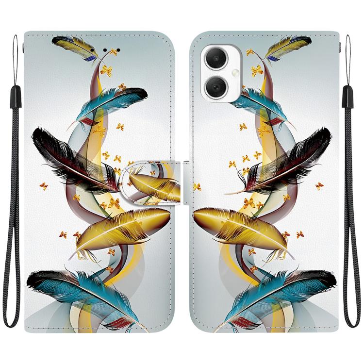 Custodia in pelle con disegno colorato per Samsung Galaxy A06
