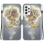 Custodia in pelle con disegno colorato per Samsung Galaxy A52 4G/5G