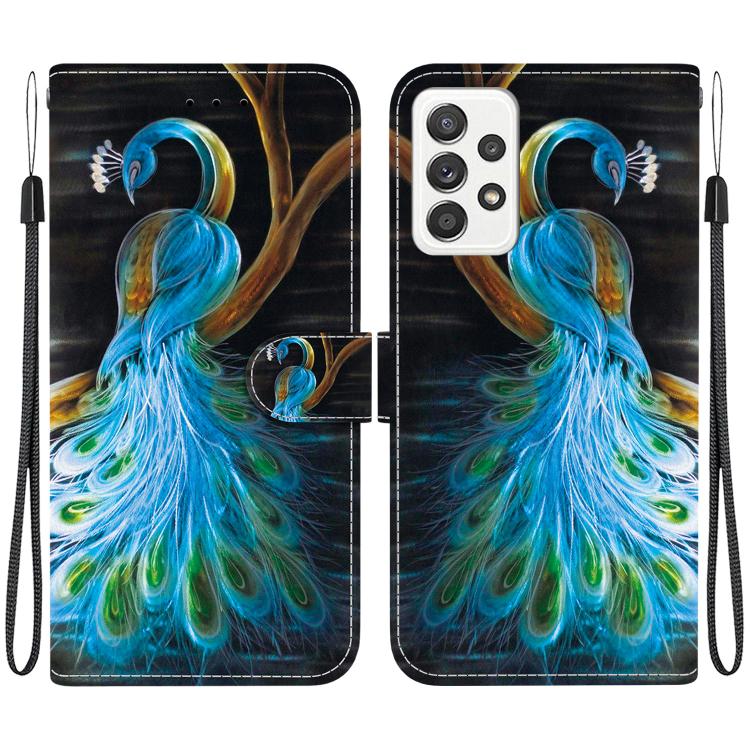 Custodia in pelle con disegno colorato per Samsung Galaxy A52 4G/5G