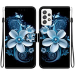 Custodia in pelle con disegno colorato per Samsung Galaxy A52 4G/5G
