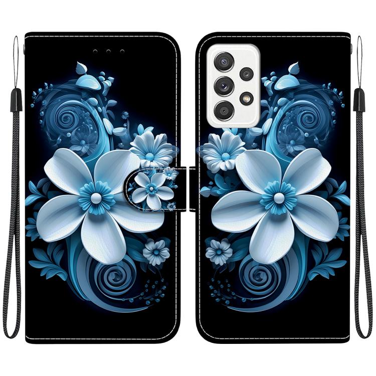 Custodia in pelle con disegno colorato per Samsung Galaxy A52 4G/5G