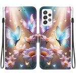Custodia in pelle con disegno colorato per Samsung Galaxy A52 4G/5G