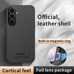 Custodia magnetica in pelle per Galaxy S26 FE, S26+, S26 Ultra e S26 5G
