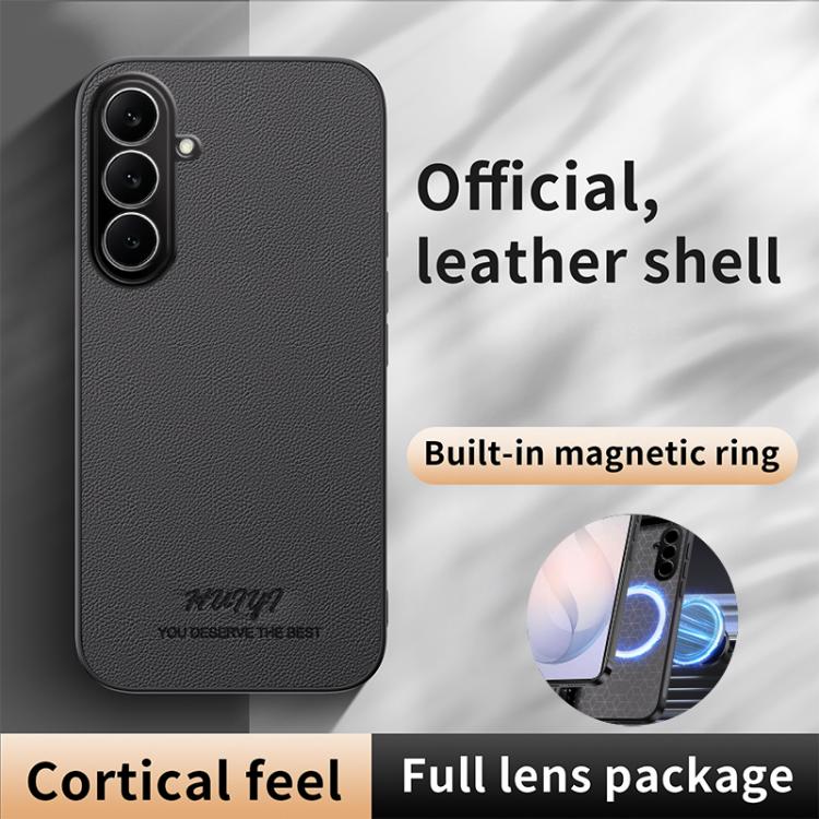 Custodia magnetica in pelle per Galaxy S26 FE, S26+, S26 Ultra e S26 5G