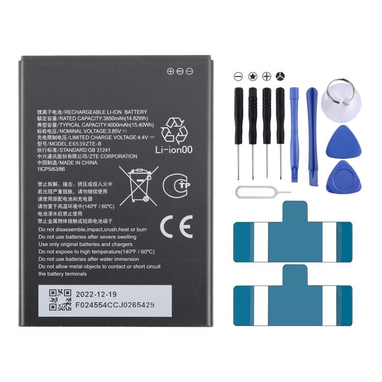 Batteria sostitutiva per smartphone ZTE 5000-6000mAh