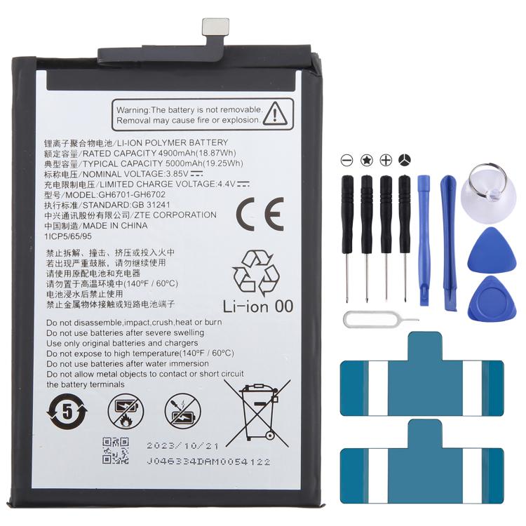 Batteria sostitutiva per smartphone ZTE 5000-6000mAh