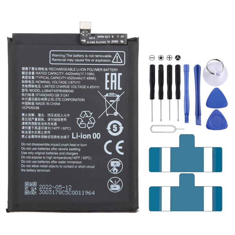 Batteria sostitutiva per smartphone ZTE 5000-6000mAh