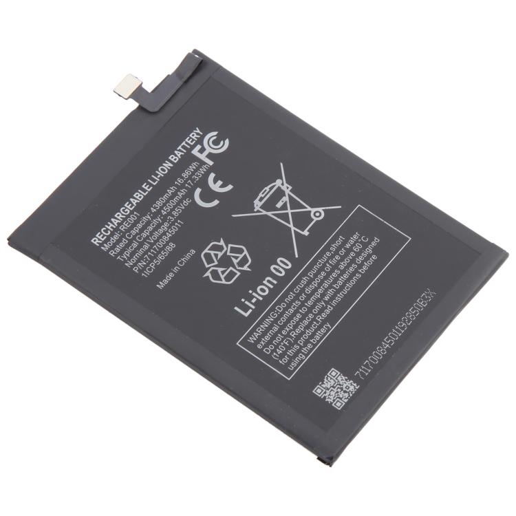 Batteria sostitutiva 4380mAh per T-Mobile REVVL 6 5G