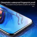 Pellicola vetro temperato schermo intero con arco in alluminio per Samsung