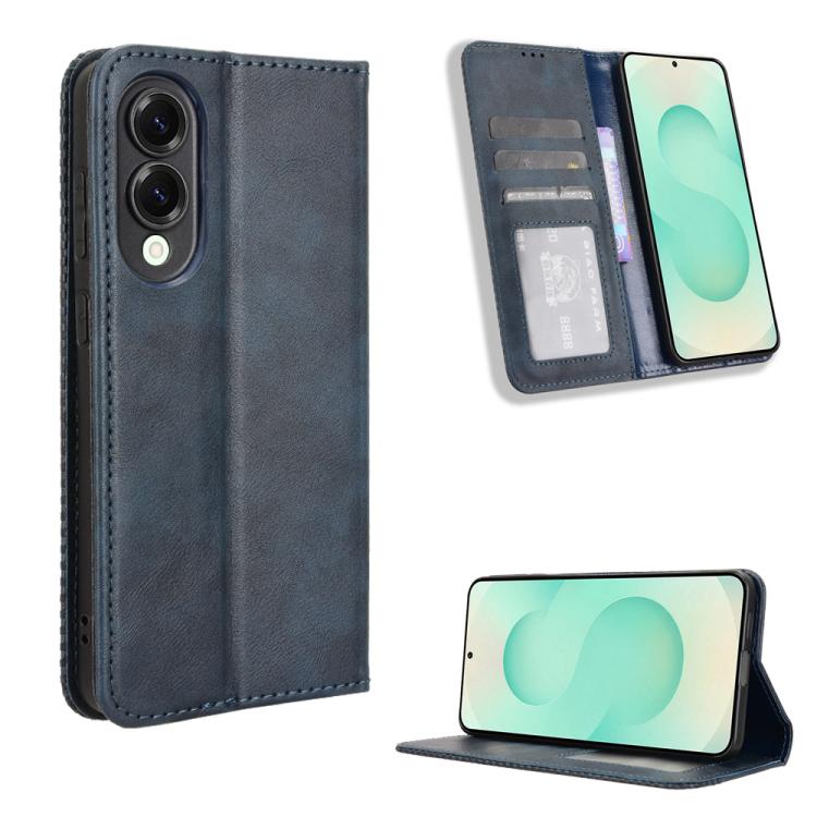 Custodia in pelle con fibbia magnetica per Samsung Galaxy S25+, S25 Ultra e S24