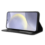 Custodia in pelle con fibbia magnetica per Samsung Galaxy S25+, S25 Ultra e S24