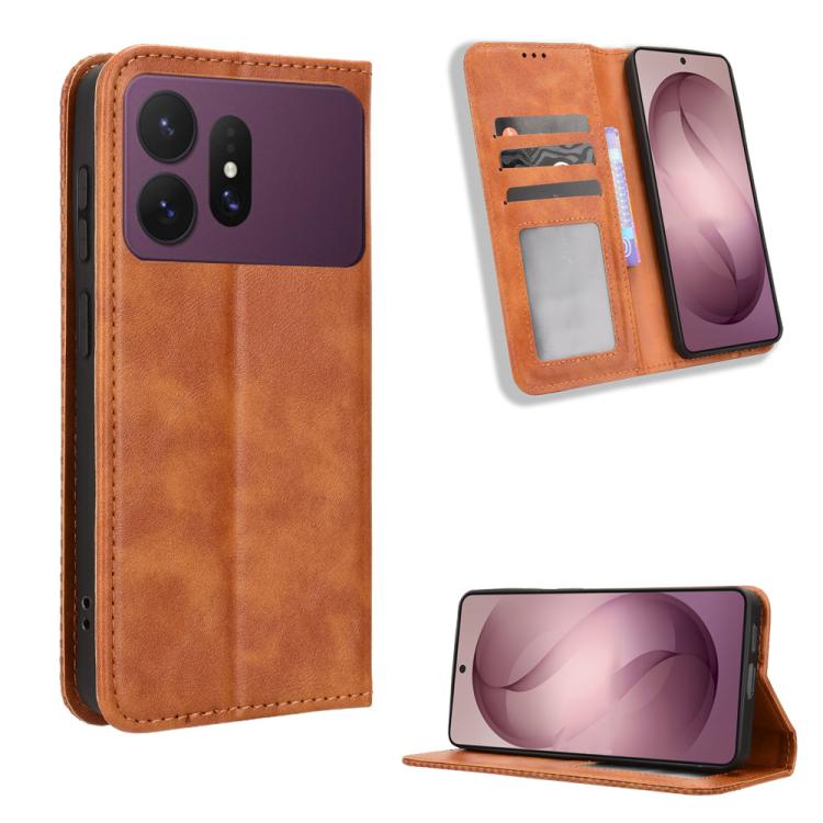 Custodia in pelle con fibbia magnetica per Samsung Galaxy S26+ 5G e modelli