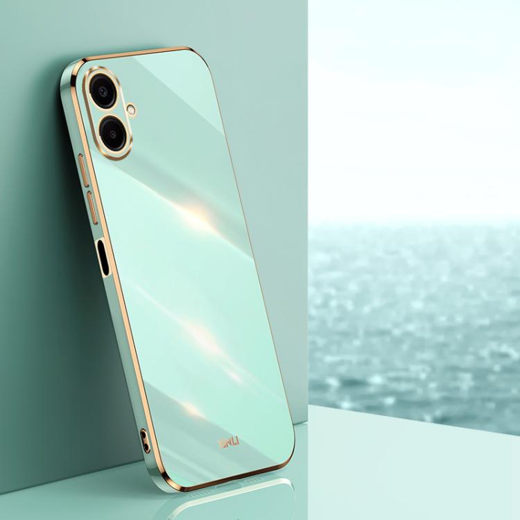 Custodia TPU elettroplaccata 6D con bordo dritto per Samsung Galaxy A56, A26 e