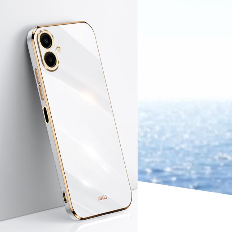 Custodia TPU elettroplaccata 6D con bordo dritto per Samsung Galaxy A56, A26 e