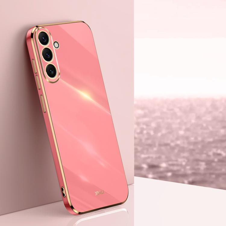 Custodia TPU elettroplaccata 6D con bordo dritto per Galaxy A57 5G, Galaxy A37