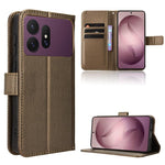 Custodia in pelle con trama a diamante per Samsung Galaxy S26+, S26 Ultra, S26 e