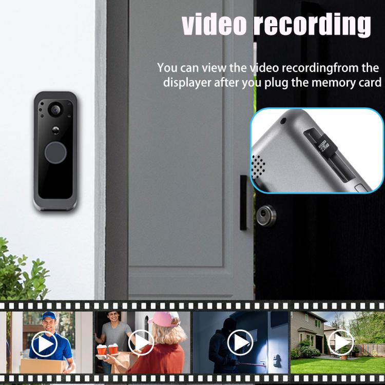 Videocitofono SY-30 4 pollici con visione notturna e PIR