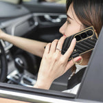 Custodia in pelle con anello metallico per Galaxy Z Fold7 5G, Samsung Galaxy Z