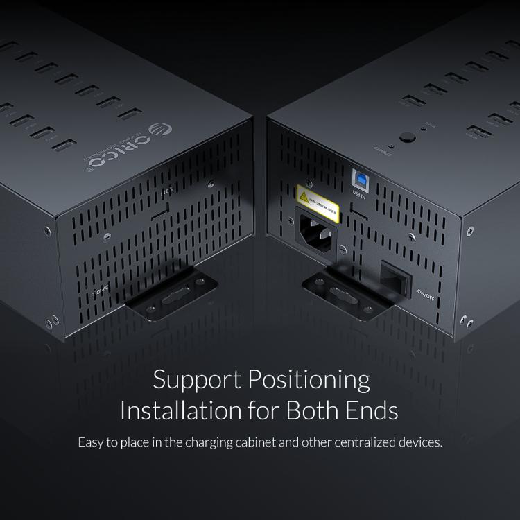 Hub USB 2.0 ORICO IH20P a 20 porte con alimentatore 150W