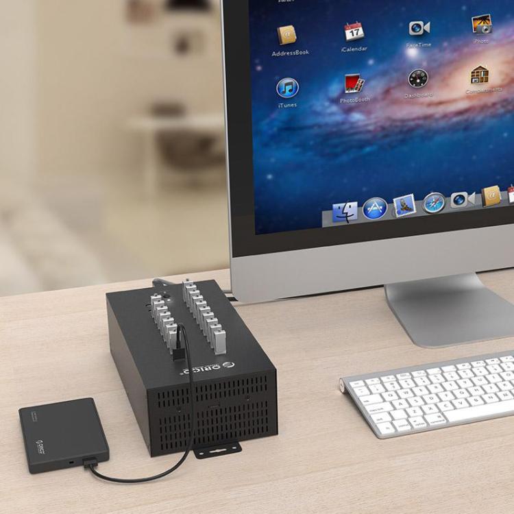 Hub USB 2.0 ORICO IH20P a 20 porte con alimentatore 150W