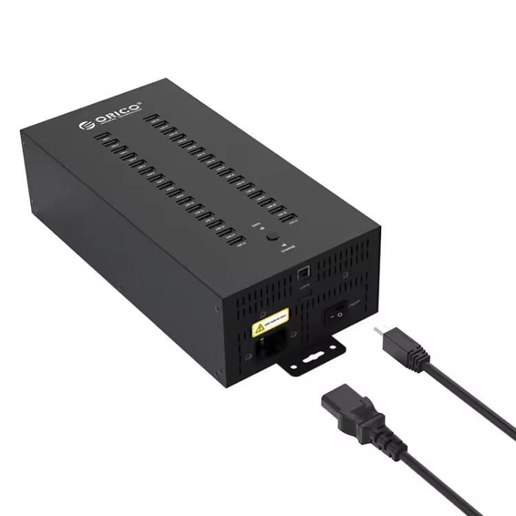 Hub USB 2.0 ORICO IH30P con 30 porte e alimentatore 300W