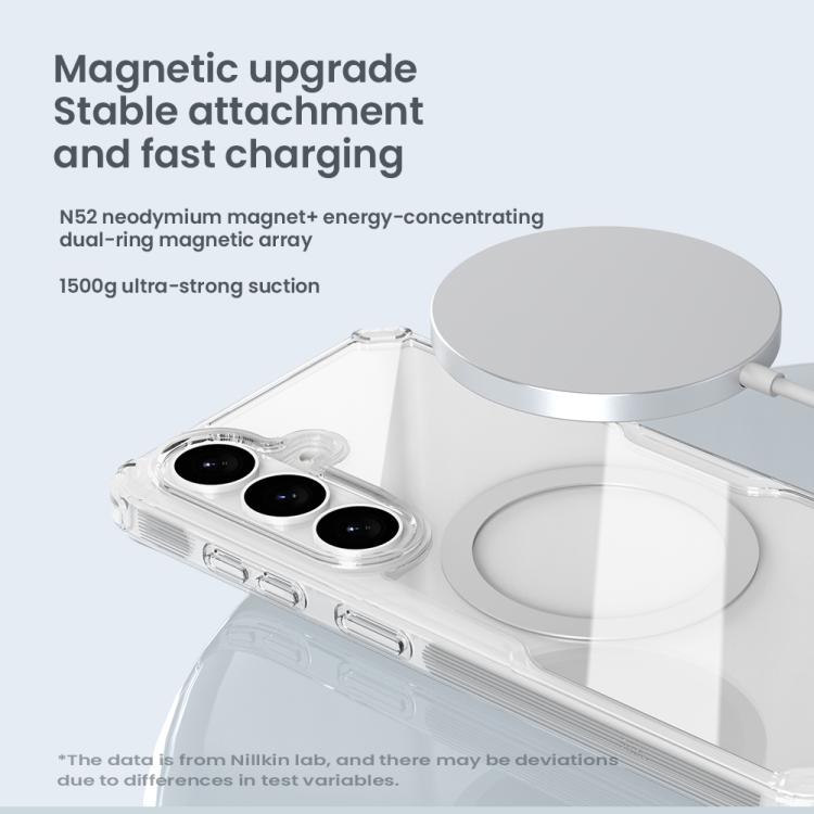 Custodia NILLKIN Ultra Clear Magsafe per Samsung Galaxy S26+, S26 Ultra, S26 e