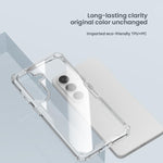 Custodia trasparente NILLKIN per Samsung Galaxy S26+, S26 Ultra, S26, S25 e S25