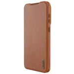 Custodia in pelle con design scorrevole per fotocamera Samsung Galaxy S25 Edge