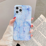 Custodia TPU con motivo marmo per iPhone 12 Pro Max