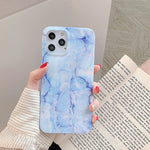 Custodia TPU con motivo marmo per iPhone 12 Pro Max