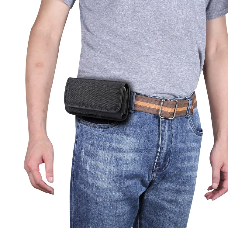 Custodia marsupio in tessuto Oxford con slot carte per smartphone 5,5-6,7