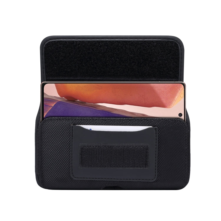 Custodia marsupio in tessuto Oxford con slot carte per smartphone 5,5-6,7
