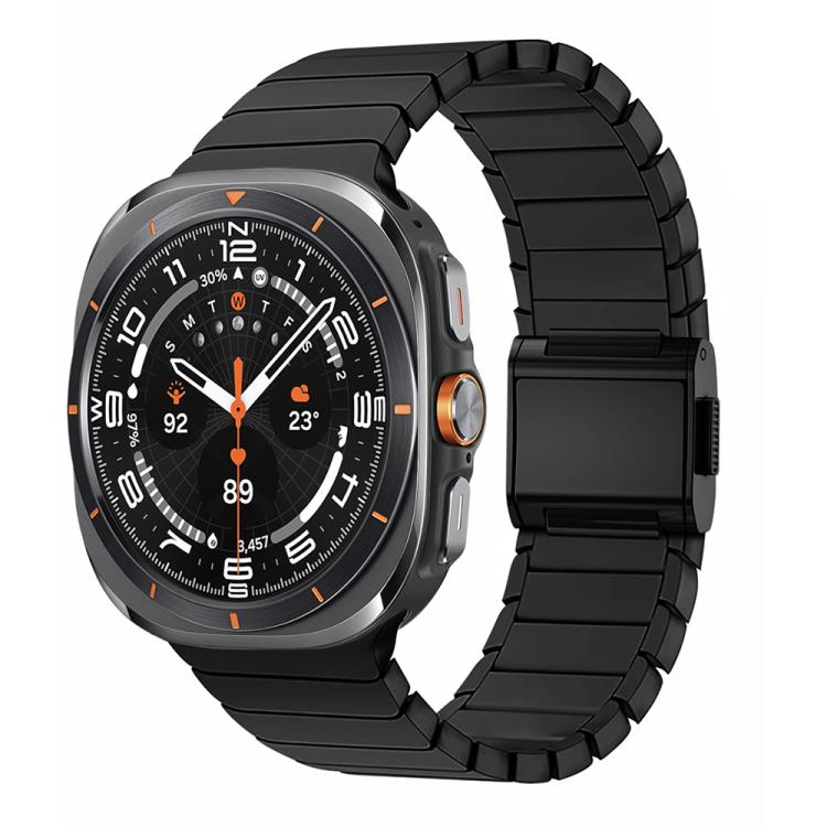Cinturino per orologio in lega di titanio con fibbia Norman Bamboo, For Samsung Galaxy Watch Ultra 47mm / Ultra 2025