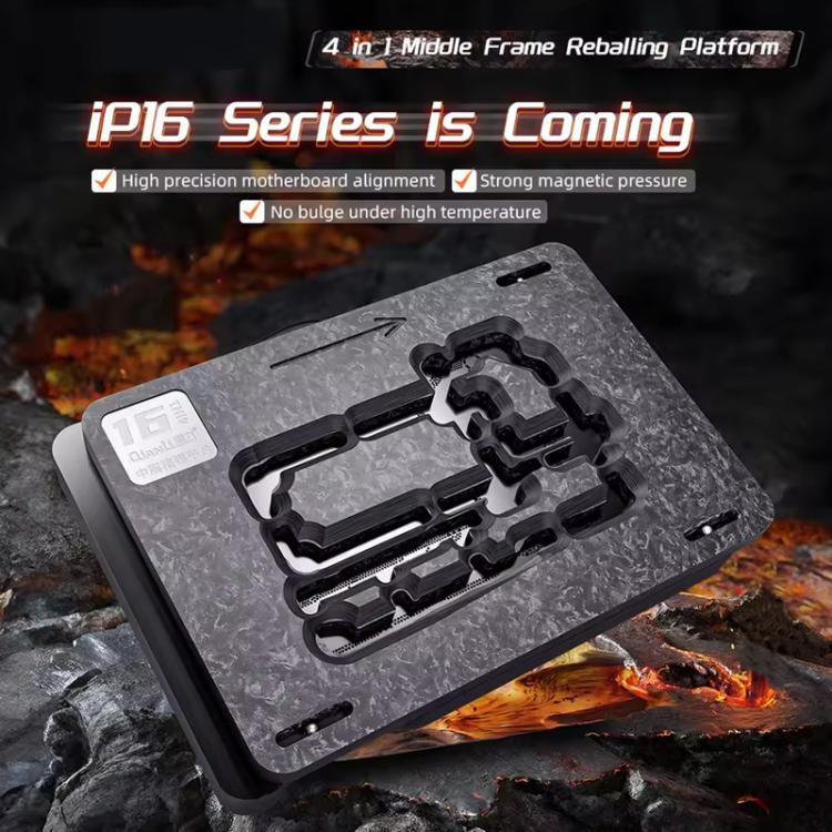 Piattaforma di reballing BGA magnetica 4 in 1 per iPhone 16