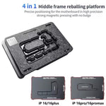 Piattaforma di reballing BGA magnetica 4 in 1 per iPhone 16