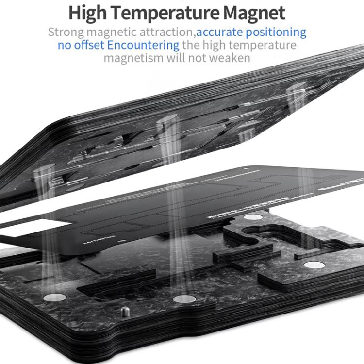 Piattaforma di reballing BGA magnetica 4 in 1 per iPhone 16