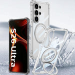 Custodia GKK Airbag a copertura totale per Samsung Galaxy S26 e S25 Ultra 5G con