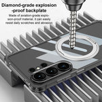 Custodia GKK Airbag a copertura totale per Samsung Galaxy S26 e S25 Ultra 5G con