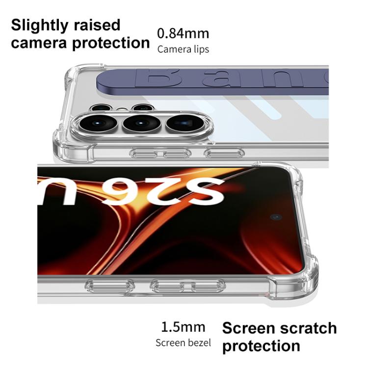 Custodia con cinturino in silicone per Samsung Galaxy S26 e S25 Ultra 5G