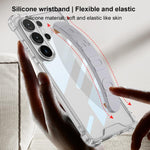 Custodia con cinturino in silicone per Samsung Galaxy S26 e S25 Ultra 5G