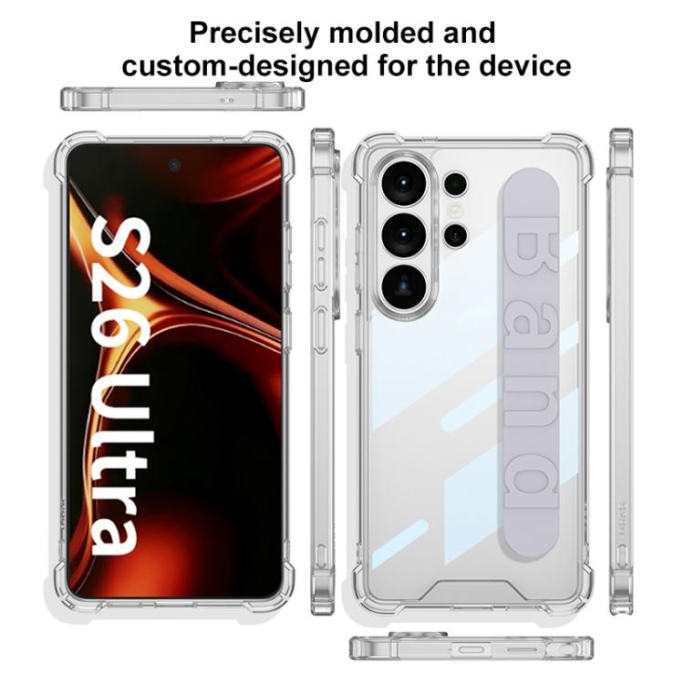 Custodia con cinturino in silicone per Samsung Galaxy S26 e S25 Ultra 5G