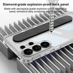 Custodia con cinturino in silicone per Samsung Galaxy S26 e S25 Ultra 5G