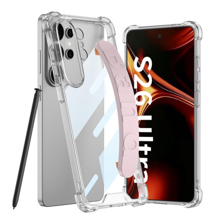 Custodia con cinturino in silicone per Samsung Galaxy S26 e S25 Ultra 5G