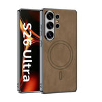 Custodia in pelle con MagSafe per Samsung Galaxy S26 e S25 Ultra 5G