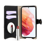 Custodia in pelle Litchi a coda di pesce con catena per Samsung Galaxy S23, S22