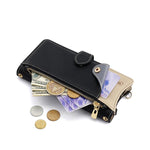 Custodia in pelle Litchi a coda di pesce con catena per Samsung Galaxy S23, S22