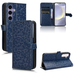 Custodia per telefono in pelle con trama a nido d'ape, For Samsung Galaxy S26 Ultra 5G, For Samsung Galaxy M36 5G, For Samsung Galaxy S25 FE 5G, For Samsung Galaxy S25 5G