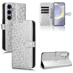 Custodia per telefono in pelle con trama a nido d'ape, For Samsung Galaxy S26 Ultra 5G, For Samsung Galaxy M36 5G, For Samsung Galaxy S25 FE 5G, For Samsung Galaxy S25 5G